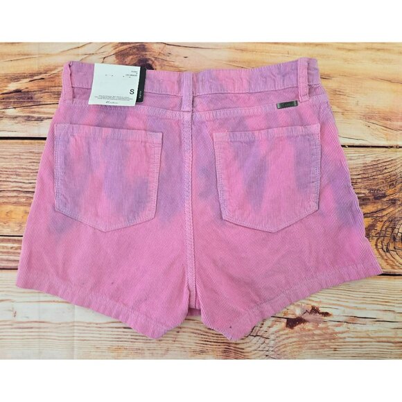 KanCan Womens High Rise Corduroy Pink Haley Skorts Small NWT - Picture 2 of 9